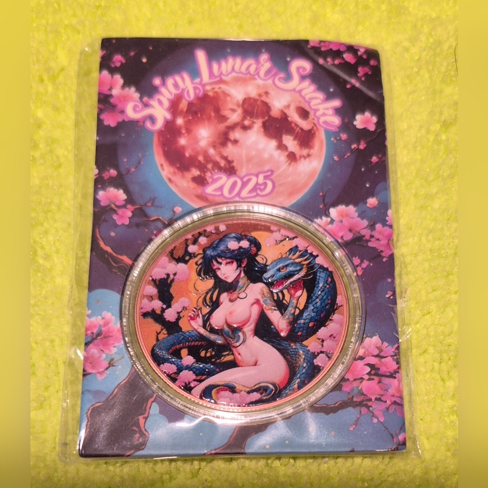 COPPER COIN Spicy Lunar Snake 2025 Collectible